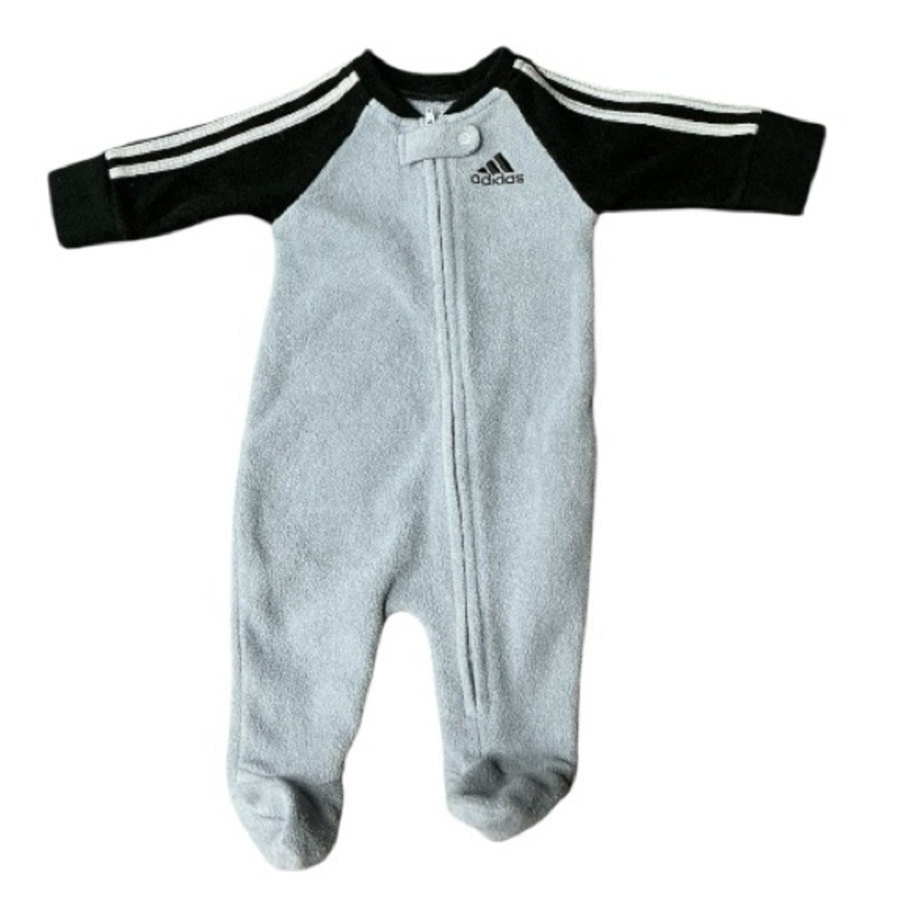 Adidas - EC - Kids One Piece - Black and Gray